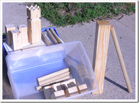 Kubb Final Set